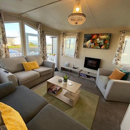 Cosy & Modern Private Seaview Caravan North Seaton Eksteriør bilde