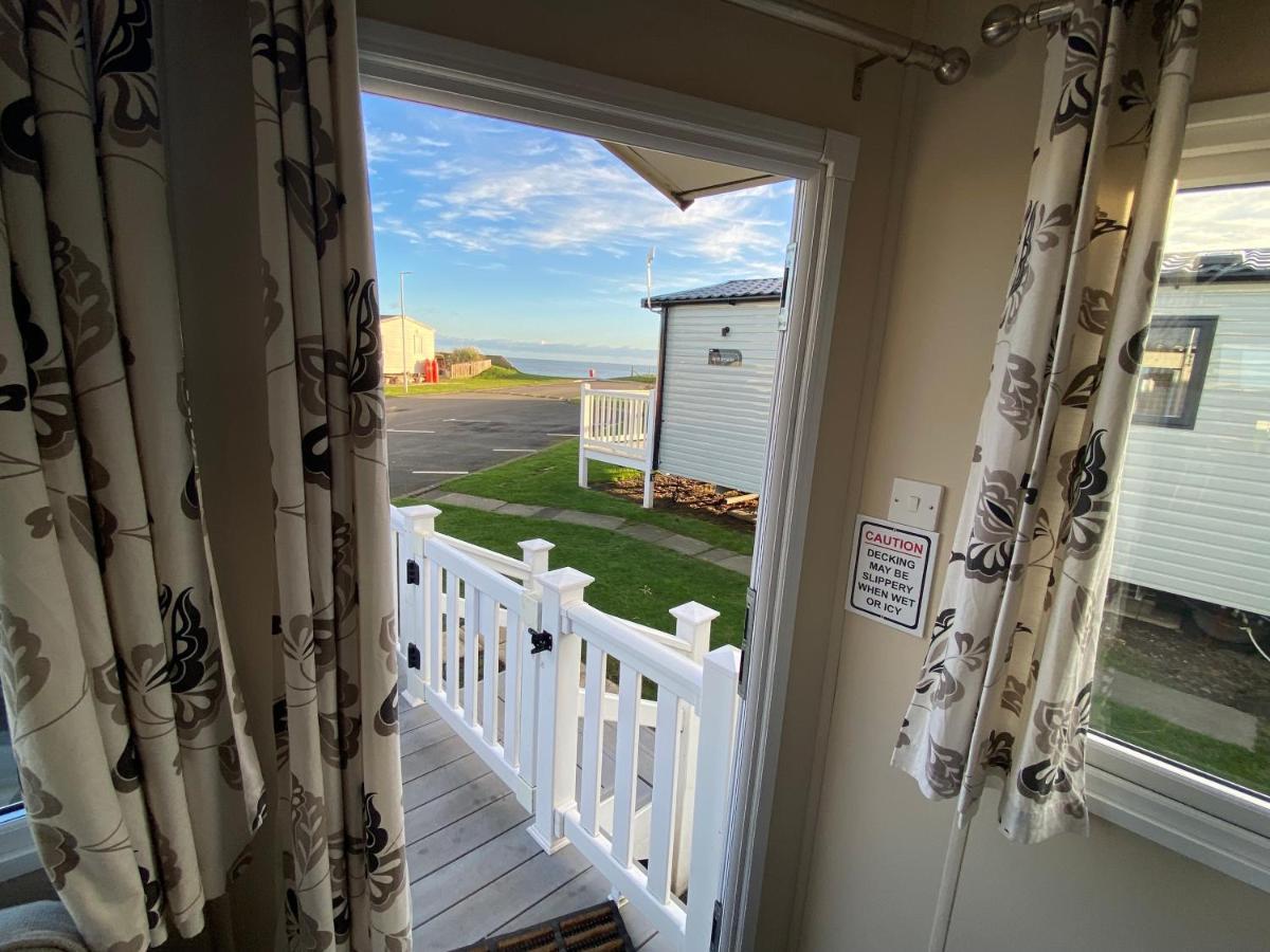 Cosy & Modern Private Seaview Caravan North Seaton Eksteriør bilde
