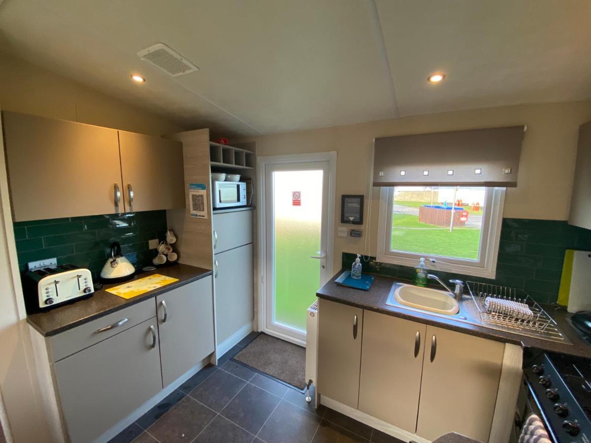 Cosy & Modern Private Seaview Caravan North Seaton Eksteriør bilde