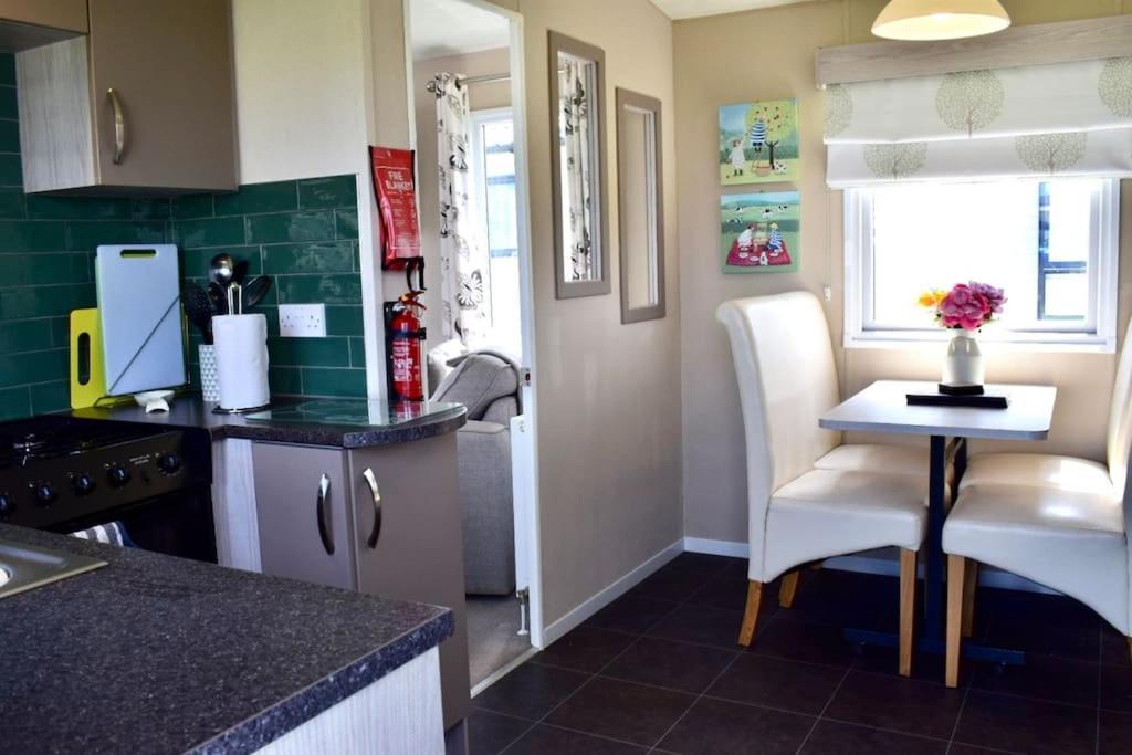 Cosy & Modern Private Seaview Caravan North Seaton Eksteriør bilde