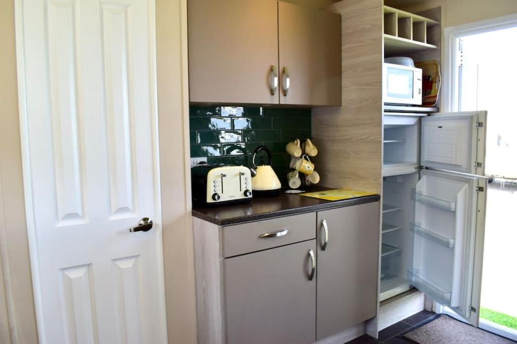 Cosy & Modern Private Seaview Caravan North Seaton Eksteriør bilde