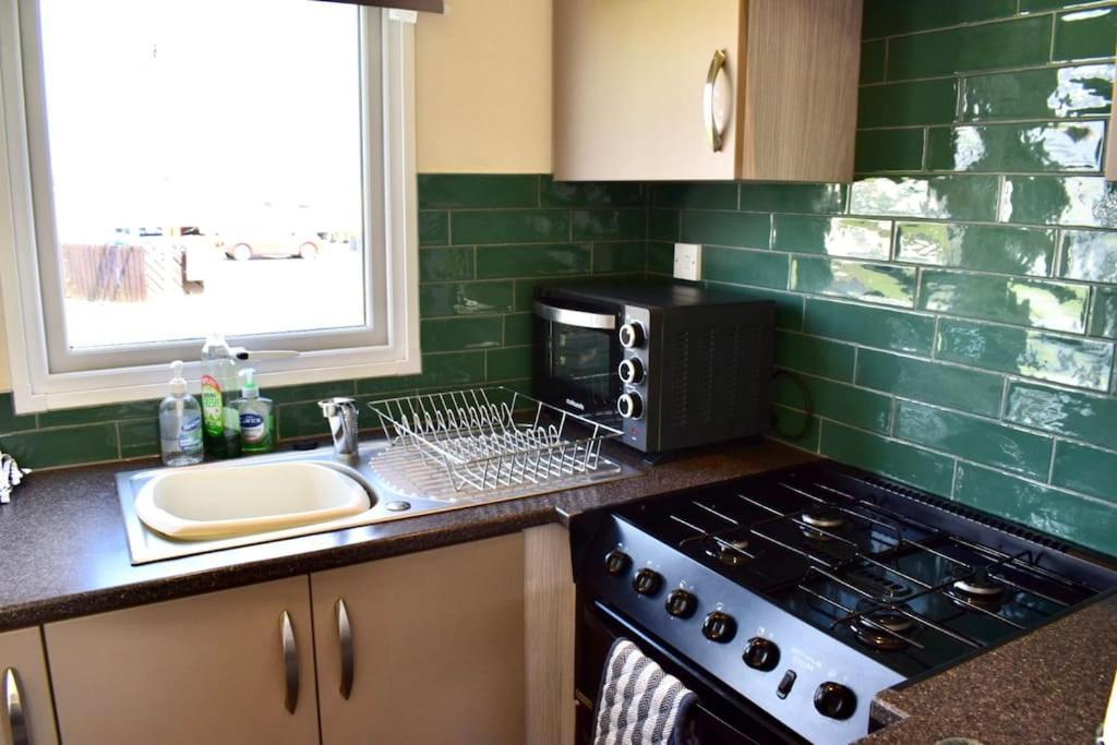 Cosy & Modern Private Seaview Caravan North Seaton Eksteriør bilde